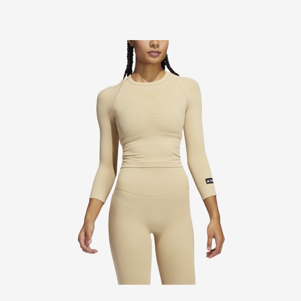 Tan colored, fitting fit, to show off